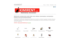 Desktop Screenshot of kimirent.com